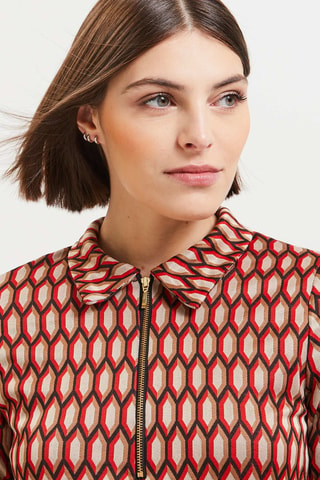 Robe droite - Orange
