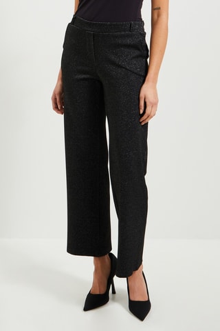 Pantalon taille haute - Noir