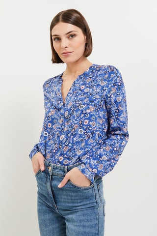 Blouse - Bleu cobalt