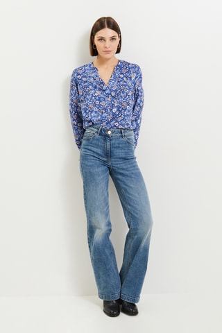 Blouse - Bleu cobalt