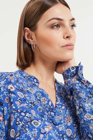 Blouse - Bleu cobalt