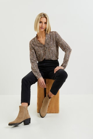 Blouse - Marron