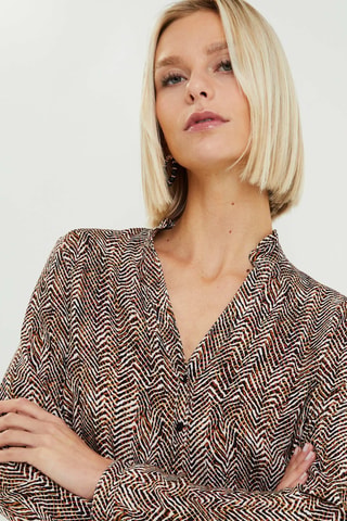 Blouse - Marron