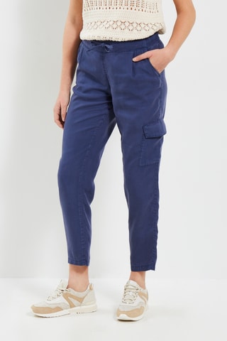Pantalon cargo - Bleu marine