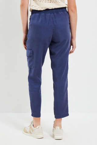 Pantalon cargo - Bleu marine