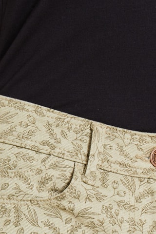 Short en jean - Vert olive
