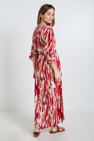 Robe longue - Rouge