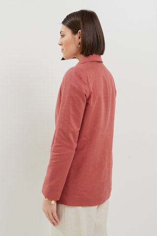 Veste en lin - Bordeaux