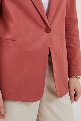 Veste en lin - Bordeaux
