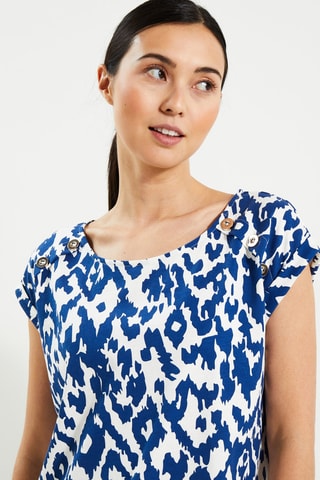 Top - Bleu foncé