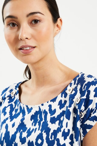 Top - Bleu foncé