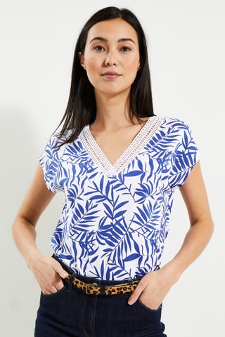 Top - Bleu foncé