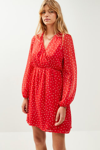 Robe patineuse - Rouge