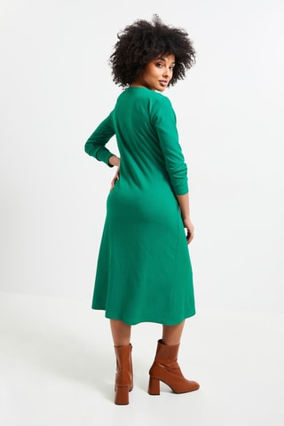 Robe portefeuille - Vert