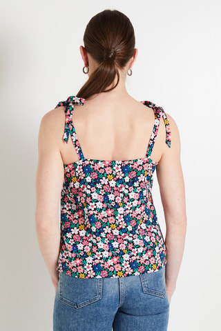 Top - Rose et bleu