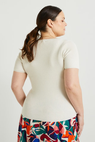 Top - Beige clair