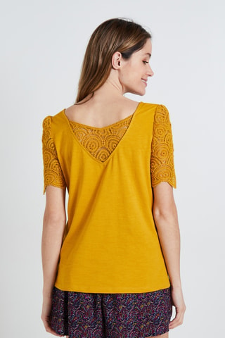 T-shirt - Moutarde