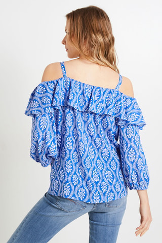 Blouse - Bleu