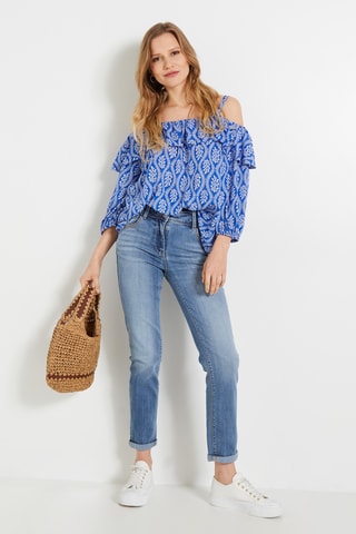 Blouse - Bleu