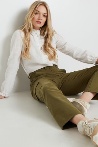 Pantalon cargo - Kaki