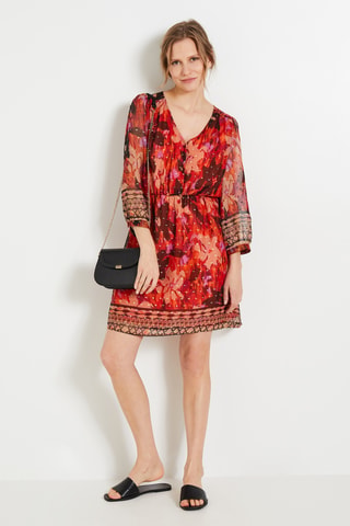Robe patineuse - Orange