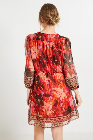 Robe patineuse - Orange