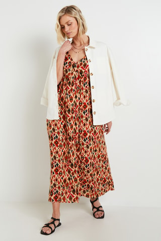 Robe longue - Orange