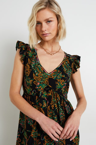Robe longue - Noir