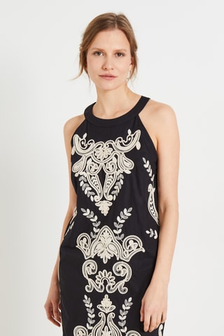Robe droite - Noir