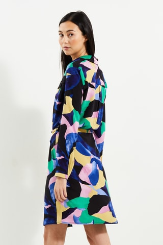 Robe chemise - Bleu roi