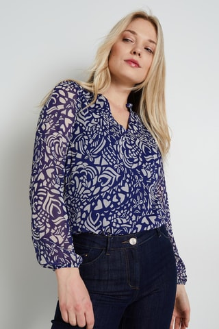 Blouse - Bleu marine