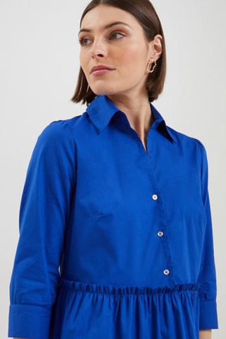Robe patineuse - Bleu électrique
