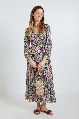 Robe longue - Noir