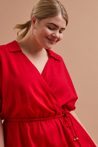 Robe patineuse - Rouge