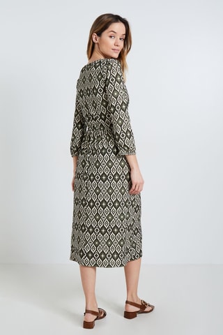 Robe midi - Kaki