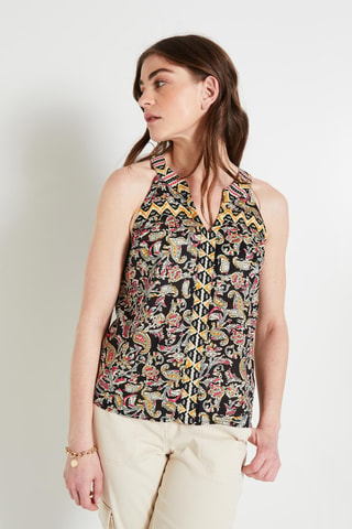 Blouse - Noir et jaune