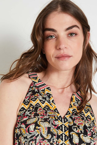 Blouse - Noir et jaune