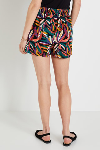 Short taille haute - Noir