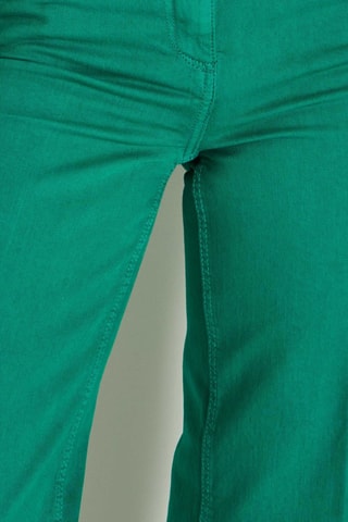 Jean large taille haute - Vert émeraude