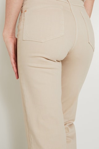 Jean large taille haute - Vert émeraude