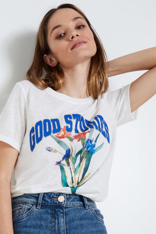 T-shirt - Ecru
