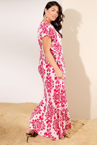 Robe longue - Fuchsia