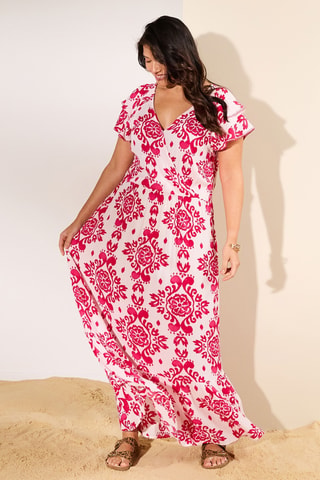 Robe longue - Fuchsia