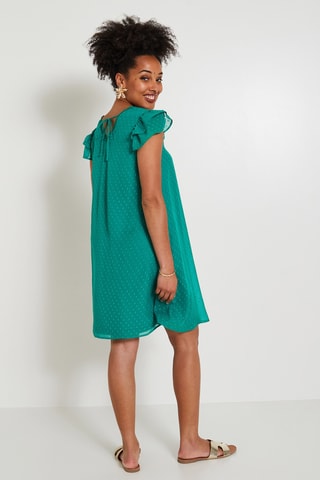 Robe droite - Vert turquoise