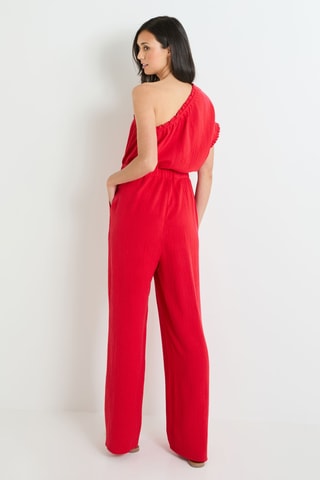 Combinaison asymétrique - Rouge