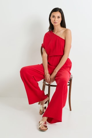 Combinaison asymétrique - Rouge