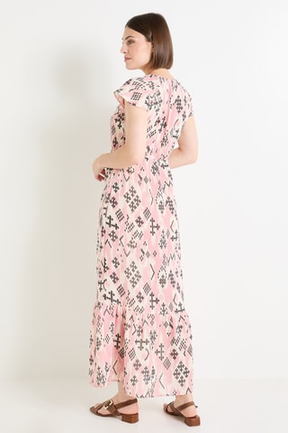 Robe longue - Rose poudré