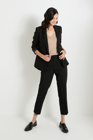 Pantalon cigarette - Noir