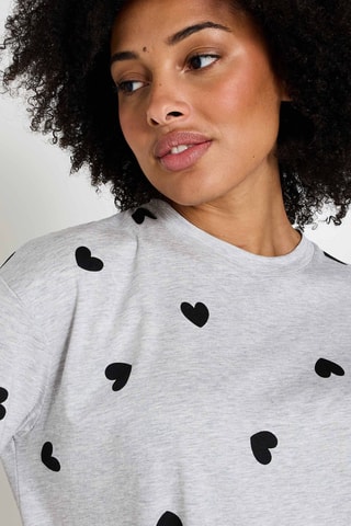 T-shirt de pyjama - Gris