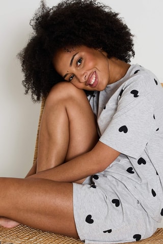 Short de pyjama - Gris